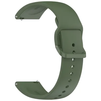 22mm Silicone Strap with Plastic Buckle Compatible with Redmi Watch 5 Lite and Redmi Watch 5 Active Smartwatches